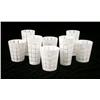 Image 1 : EIGHT FABERGE "METROPOLITAN WHITE" BAR GLASSES