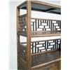 Image 2 : A CHINESE STAINED PINE AND HARDWOOD BOOKSHELF CABINET