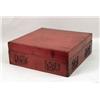 Image 2 : A GROUP OF THREE CHINESE RED LACQUER BOXES