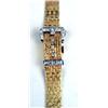 Image 3 : A 14K YELLOW GOLD AND DIAMOND WRISTWATCH