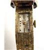 Image 4 : A 14K YELLOW GOLD AND DIAMOND WRISTWATCH