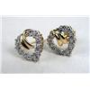Image 2 : A GROUP OF 14K YELLOW GOLD AND DIAMOND HEART-FORM ITEMS