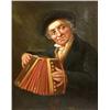 Image 3 : TWO OILS ON CANVAS OF MEN PLAYING INSTRUMENTS