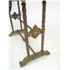 Image 11 : THREE VICTORIAN GILT-METAL AND ALABASTER SIDE TABLES