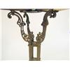 Image 8 : THREE VICTORIAN GILT-METAL AND ALABASTER SIDE TABLES