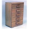 Image 2 : A MID-CENTURY MODERN MAPLE THREE PIECE BEDROOM SUITE