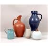 Image 1 : A MISCELLANEOUS ASSORTMENT OF ART POTTERY PITCHERS AND VASES