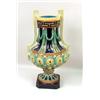 Image 2 : A MAJOLICA-STYLE POLYCHROME PORCELAIN GRECIAN URN