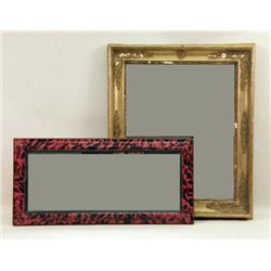 TWO RECTANGULAR MIRRORS