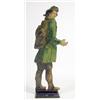 Image 1 : A FOLK ART PAINTED FIGURE OF A GENTLEMAN