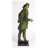 Image 2 : A FOLK ART PAINTED FIGURE OF A GENTLEMAN