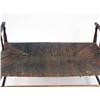 Image 2 : A PROVINCIAL CHERRYWOOD AND BEECHWOOD RUSH SEAT WINDOW SEAT