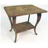 Image 1 : A CHINESE-STYLE ELABORATELY CARVED DRAGON-MOTIF MAPLE CENTER TABLE
