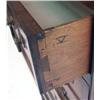 Image 3 : A LOUIS XVI WALNUT MARBLE TOP SEMAINIER