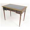 Image 1 : A LOUIS XVI-STYLE FIGURED MAHOGANY BUREAU PLAT