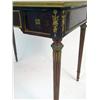 Image 2 : A LOUIS XVI-STYLE FIGURED MAHOGANY BUREAU PLAT