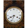 Image 3 : A TOLE AND GILT-DECORATED WALL CLOCK