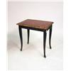 Image 2 : A VICTORIAN FAUX-BAMBOO GILTWOOD CIRCULAR FOOTSTOOL
