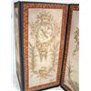 Image 2 : A PAINTED AND POLYCHROME-DECORATED THREE-PANEL FOLDING SCREEN