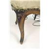 Image 5 : A PAIR OF LOUIS XV CARVED WALNUT SIDE CHAIRS