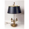 Image 2 : A GROUP OF THREE BRASS BOUILLOTTE LAMPS