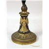 Image 4 : A PAIR OF CHERUB FIGURAL BRONZE AND BRONZE DORE CANDLESTICKS