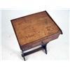Image 2 : A CHERRYWOOD ONE DRAWER WORK TABLE