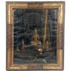 Image 1 : AN OIL ON CANVAS OF A STILL LIFE, "GROUP OF BUDDHISTIC GILT BUDDHAS", BY WILMA PREZZI
