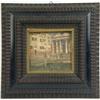Image 1 : A TINY OIL ON BOARD OF AN 18TH CENTURY VENETIAN CANAL SCENE