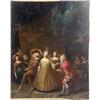 Image 2 : AN OIL ON CANVAS OF AN 18TH CENTURY COUNTRY DANCE SCENE