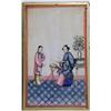 Image 3 : A PAIR OF EXQUISITELY-PAINTED CHINESE SILK PORTRAITS OF COURT LADIES
