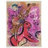 Image 3 : A LITHOGRAPH BY MARC CHAGALL, "WOMAN CIRCUS RIDER ON RED HORSE"