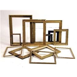 TWELVE VINTAGE FRAMES