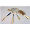 Image 1 : A VINTAGE FAUX-IVORY DRESSING SET