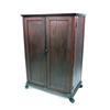 Image 1 : A COLONIAL REVIVAL MAHOGANY GENTLEMAN`S DRESSING CHEST