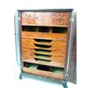 Image 3 : A COLONIAL REVIVAL MAHOGANY GENTLEMAN`S DRESSING CHEST