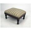 Image 3 : A VICTORIAN UPHOLSTERED BEECHWOOD FOOTSTOOL