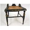 Image 4 : AN ASSEMBLED SET OF SIX LATE FEDERAL PAINT-DECORATED CANE-SEAT SIDE CHAIRS