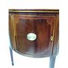 Image 3 : A FEDERAL INLAID MAHOGANY SERPENTINE-FRONT DIMINUTIVE SIDEBOARD