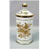 Image 3 : A FRENCH POLYCHROME AND GILT-DECORATED PORCELAIN TOBACCO JAR