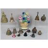 Image 1 : A GROUP OF BRASS BELLS