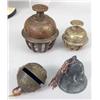 Image 4 : A GROUP OF BRASS BELLS