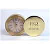 Image 1 : A TIFFANY &amp; CO. BRASS TRAVEL ALARM CLOCK