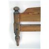 Image 3 : A TURNED MAPLE AND PINE LOW POST BEDSTEAD
