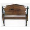 Image 5 : A TURNED MAPLE AND PINE LOW POST BEDSTEAD