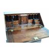 Image 4 : A CHIPPENDALE INLAID AND FIGURED WALNUT SLANT-FRONT DESK