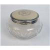 Image 5 : A GROUP OF SILVER LIDDED AND OVERLAY GLASS ITEMS