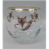 Image 3 : AN ASSORTMENT OF BAR WARE HAND-PAINTED WITH FOX HEADS