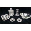 Image 1 : A STEUBEN COLORLESS GLASS TEARDROP CANDLESTICK
