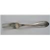 Image 5 : A GROUP OF STERLING SILVER BEADED BORDER FLATWARE